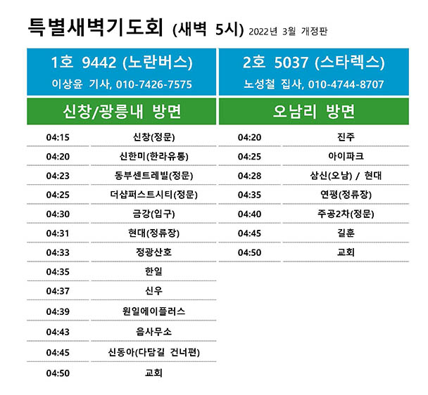 특별새벽기도회